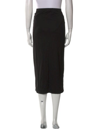 Reformation Ruffle Embellishment Midi Length Skirt