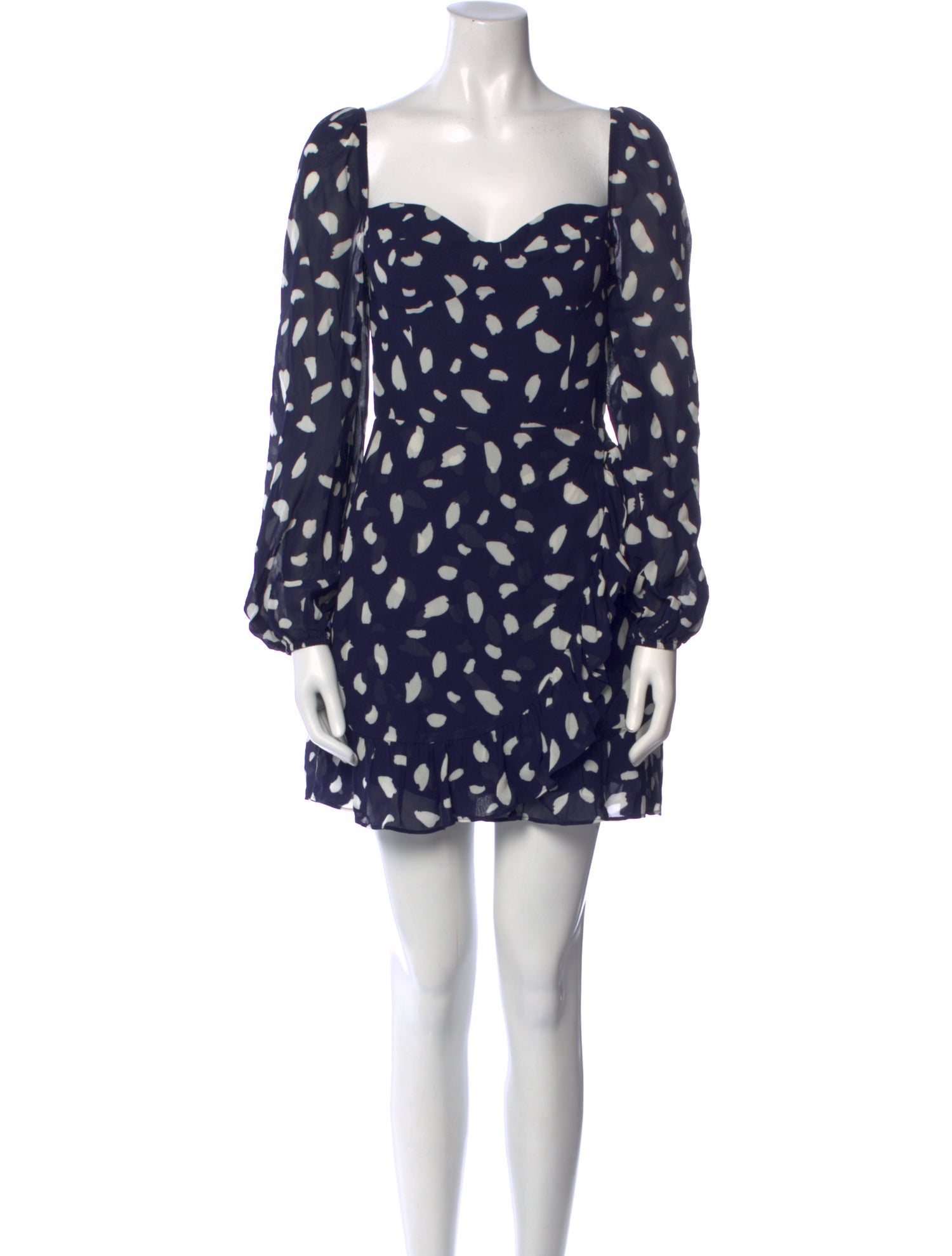 Reformation Printed Mini Dress