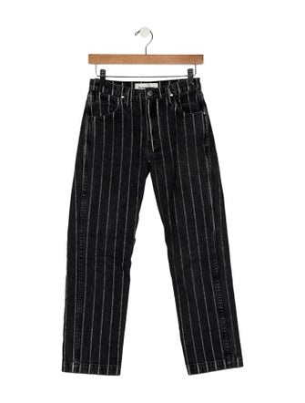 Reformation Striped Straight Leg Pants