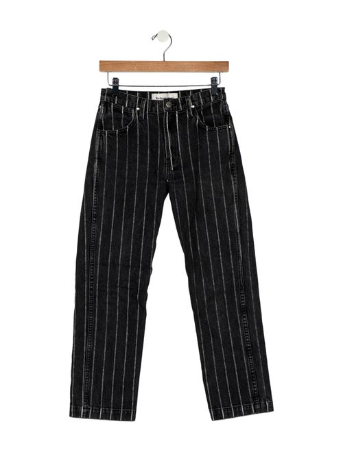 Reformation Striped Straight Leg Pants