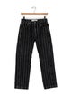 Reformation Striped Straight Leg Pants