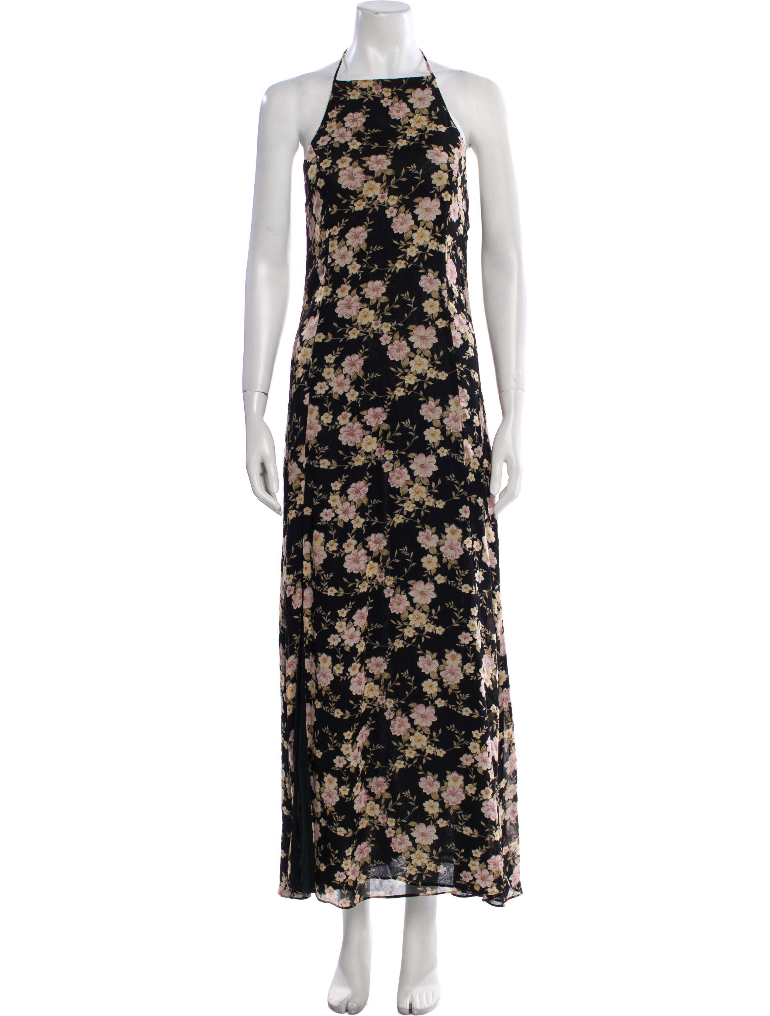 Reformation Floral Print Long Dress