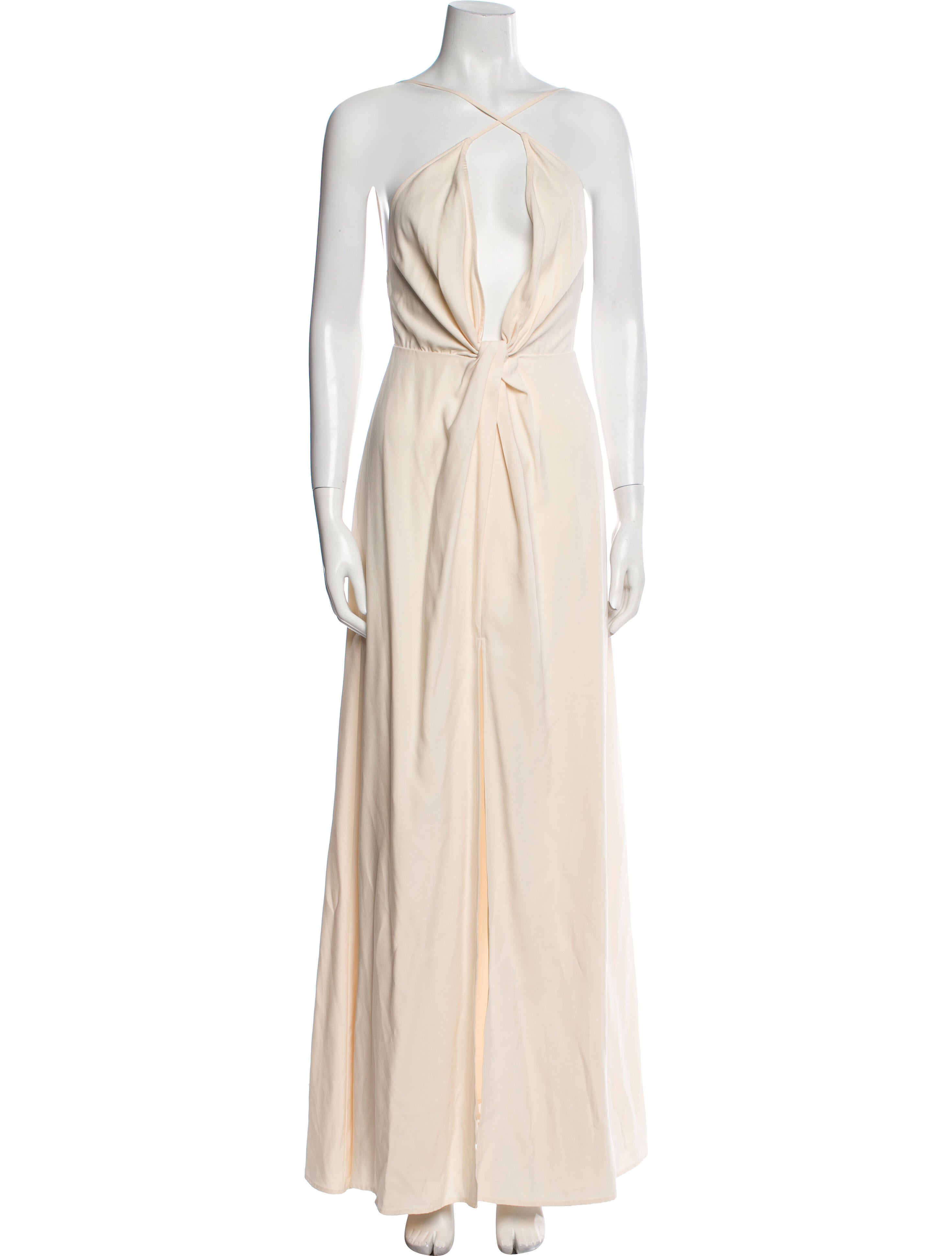 Reformation Silk Long Dress