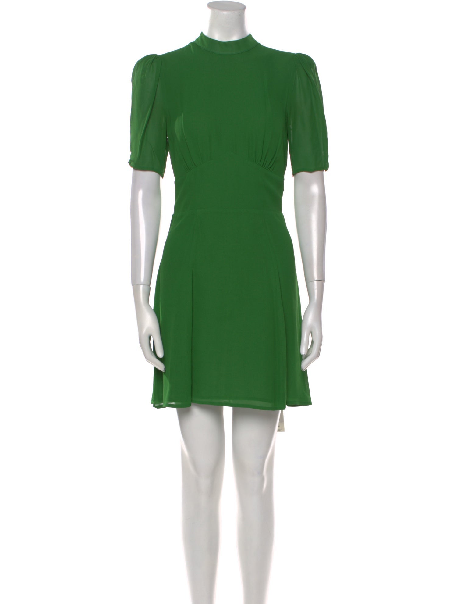 Reformation Mock Neck Mini Dress