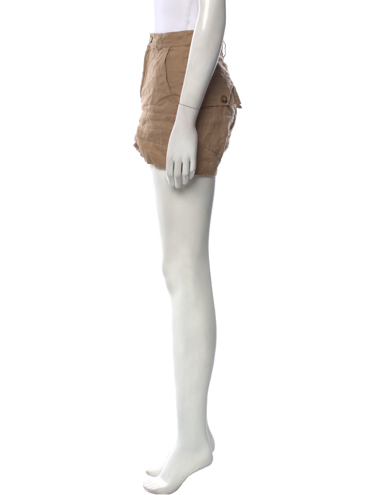 Reformation Linen Mini Shorts