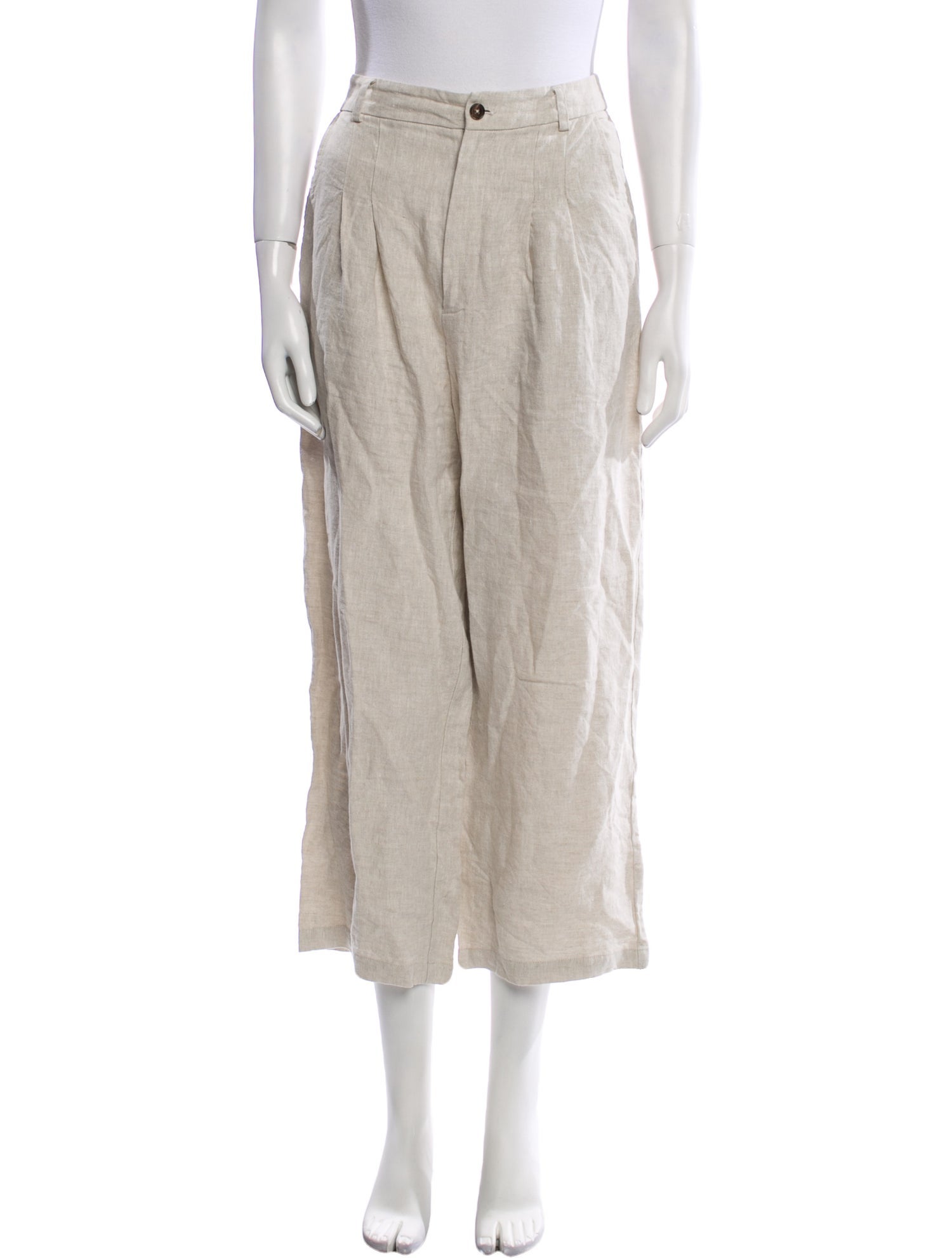 Reformation Linen Wide Leg Pants