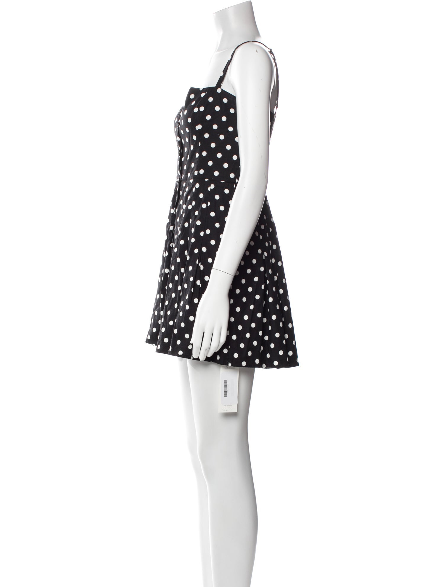 Reformation Polka Dot Print Mini Dress
