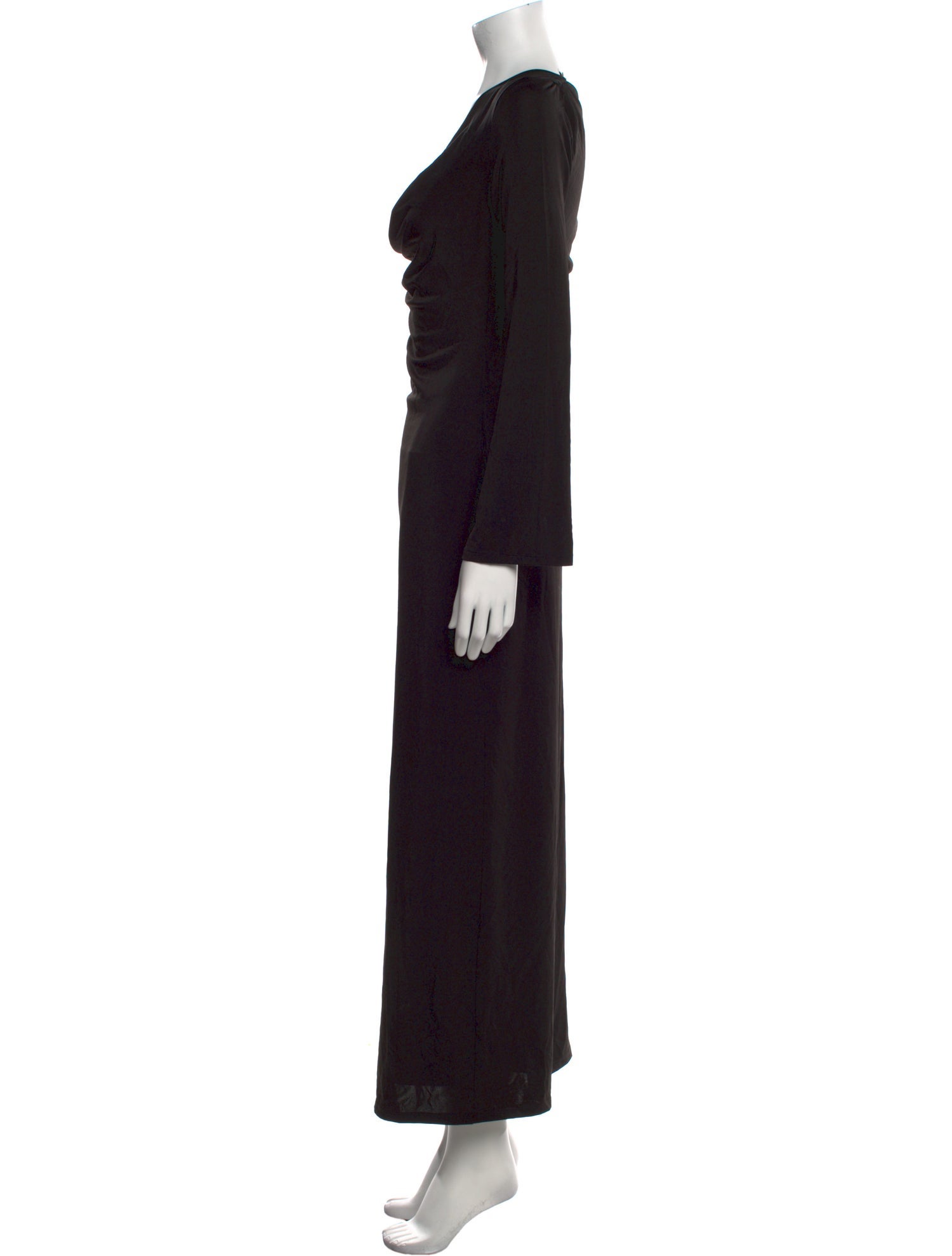 Reformation Cowl Neck Long Dress