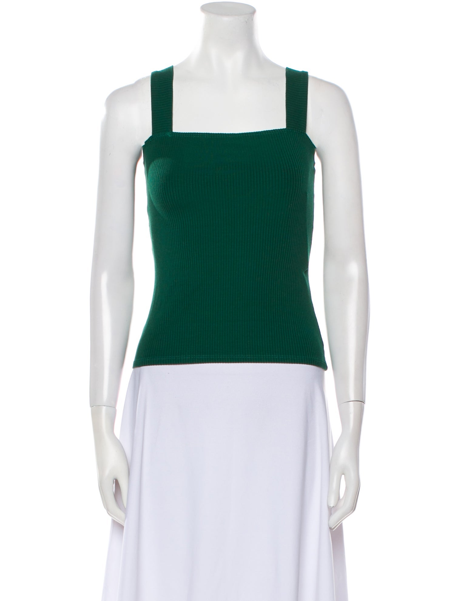 Reformation Square Neckline Sleeveless Top