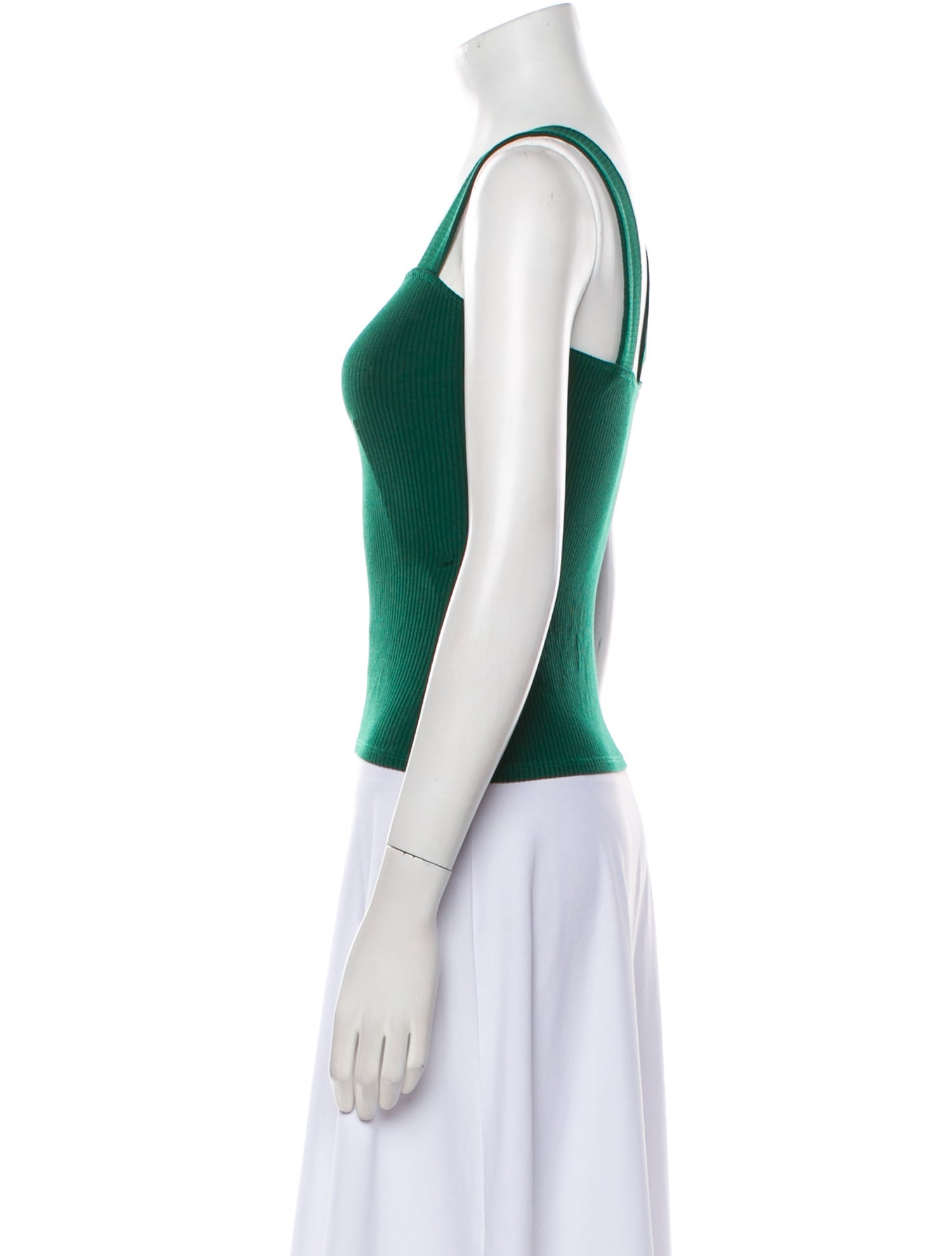 Reformation Square Neckline Sleeveless Top