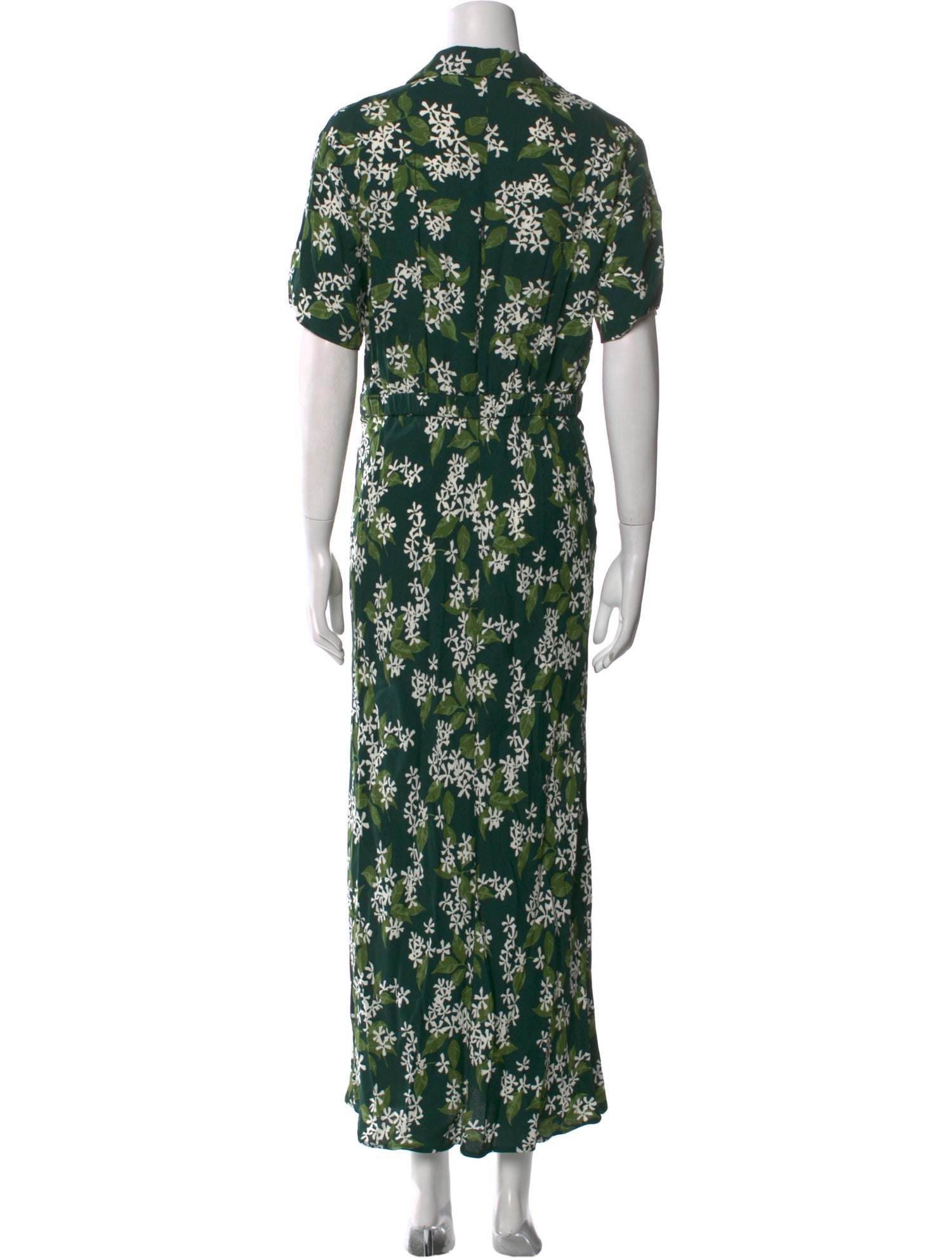 Reformation Floral Print Long Dress