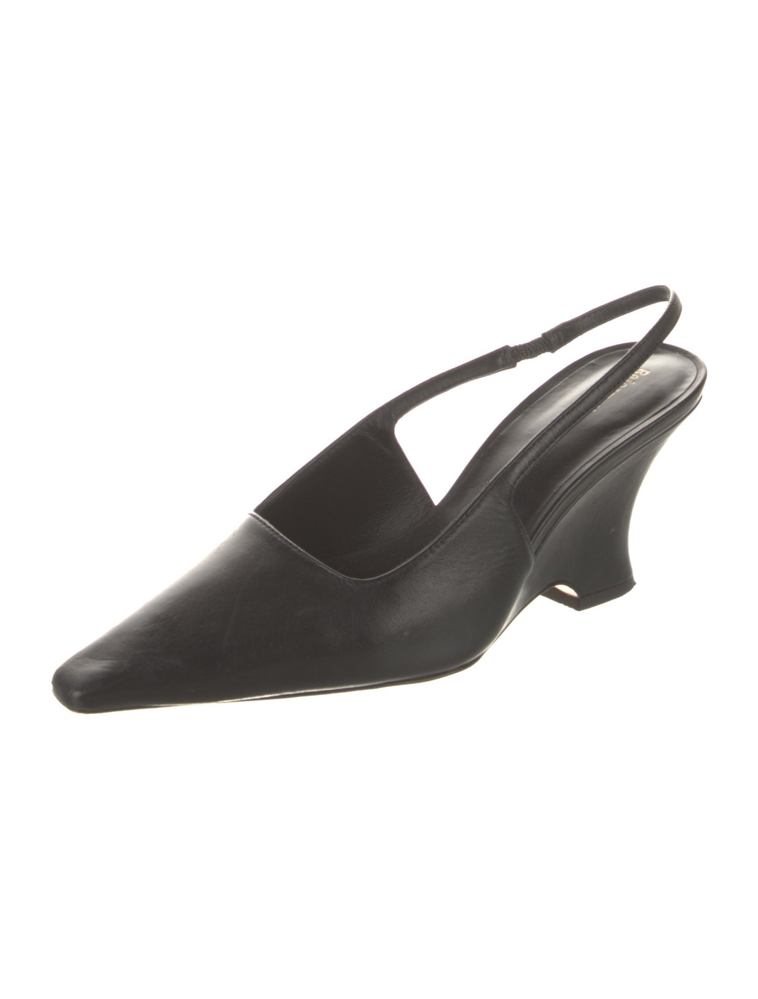 Reformation Patent Leather Slingback Pumps