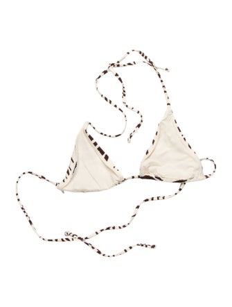 Reformation Animal Print Top