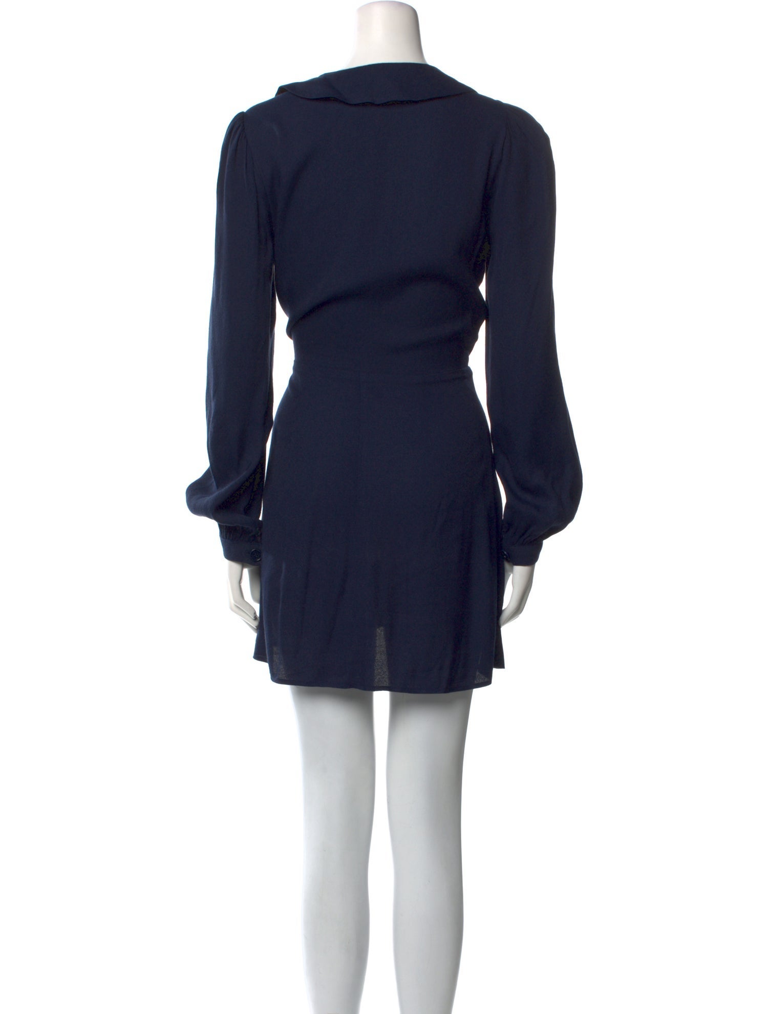 Reformation Plunge Neckline Mini Dress