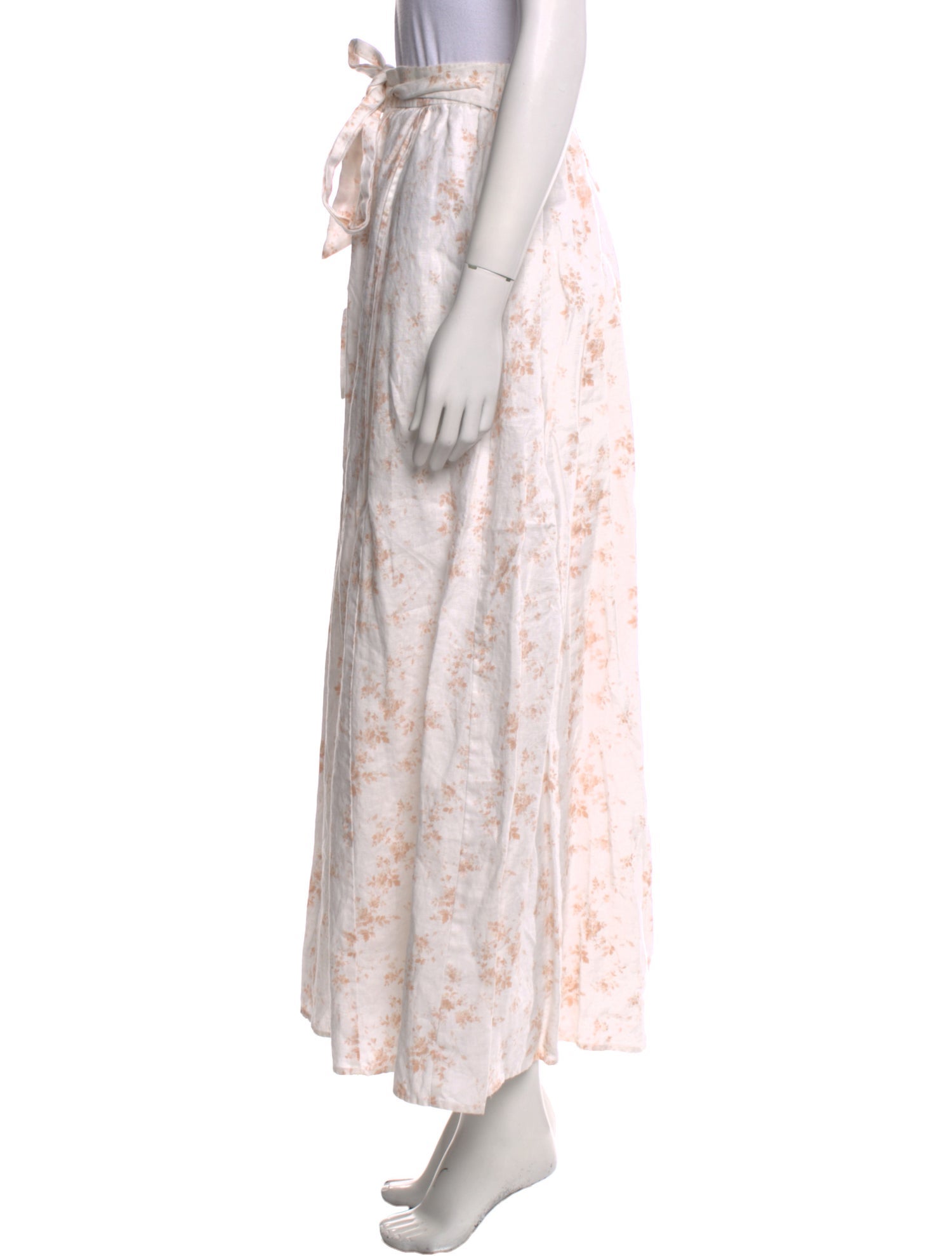 Reformation Linen Long Skirt