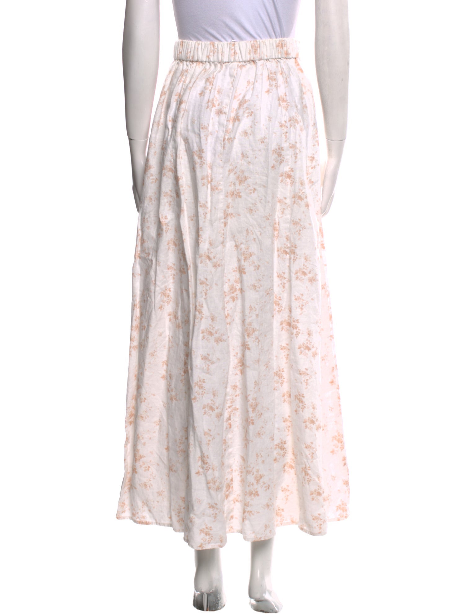 Reformation Linen Long Skirt