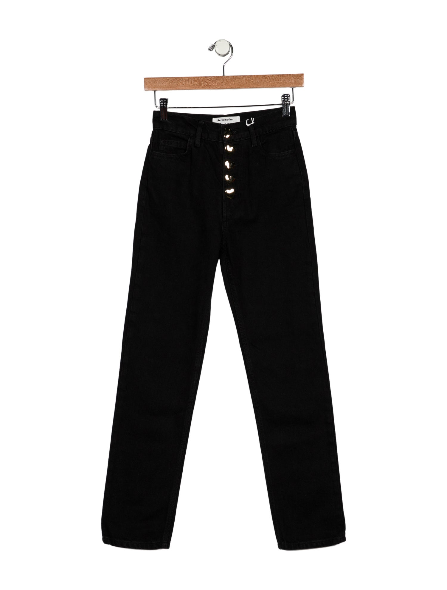 Reformation High-Rise Straight Leg Jeans