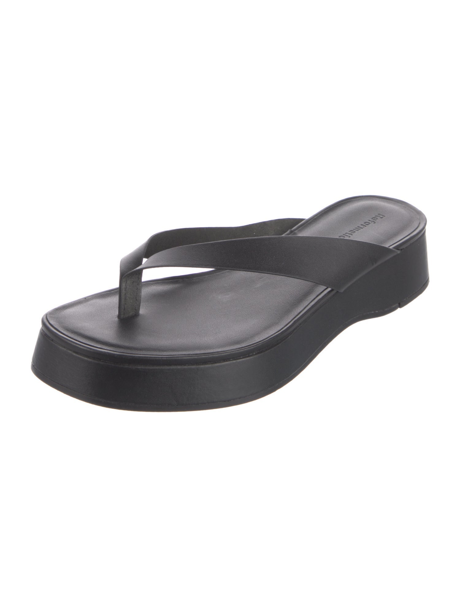 Reformation Leather Slides