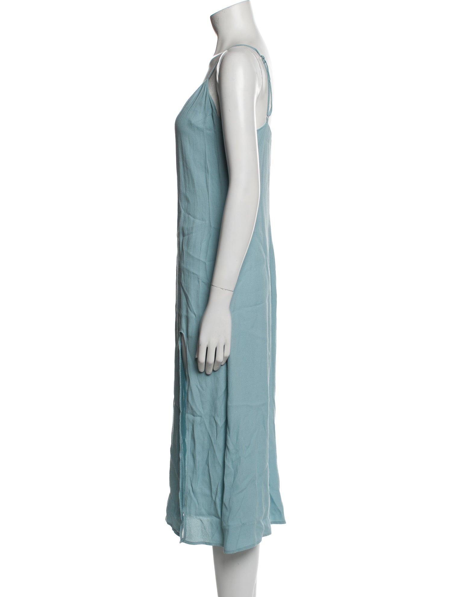 Reformation V-Neck Midi Length Dress