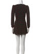 Reformation Printed Mini Dress