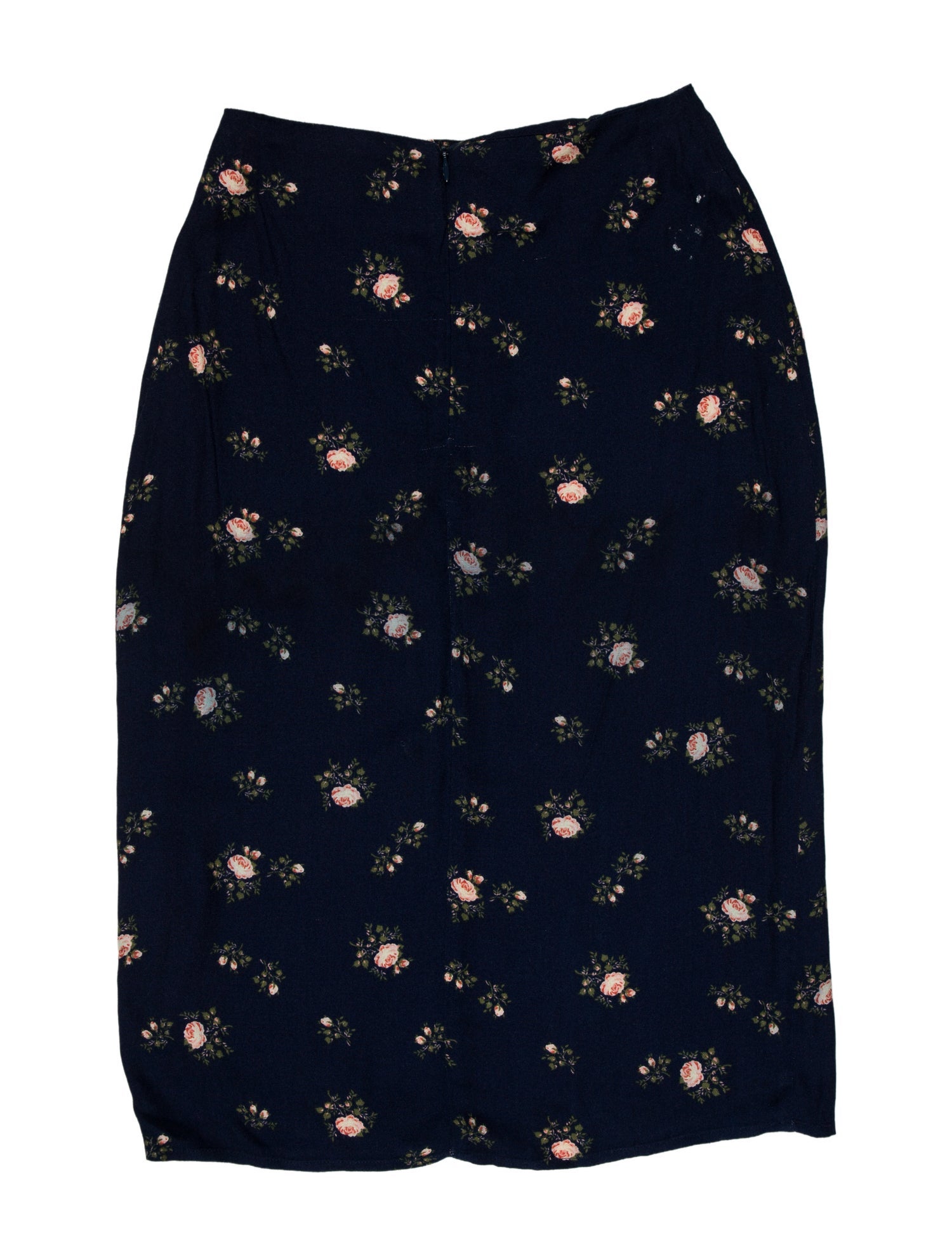 Reformation Floral Print Knee-Length Skirt