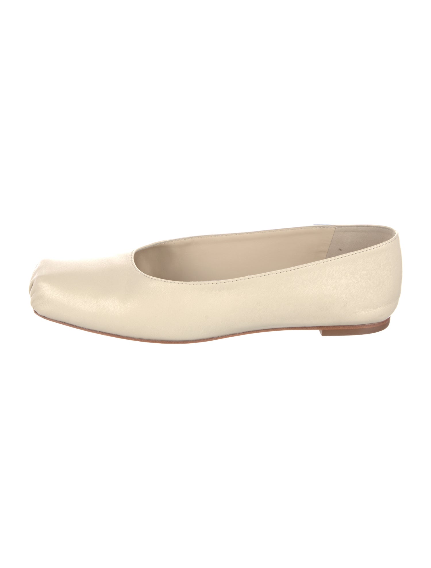 Reformation Leather Ballet Flats