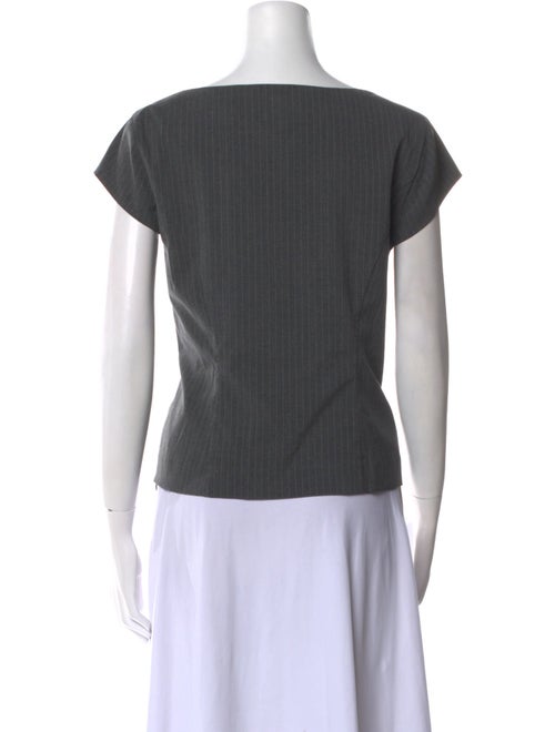 Reformation Square Neckline Short Sleeve Top