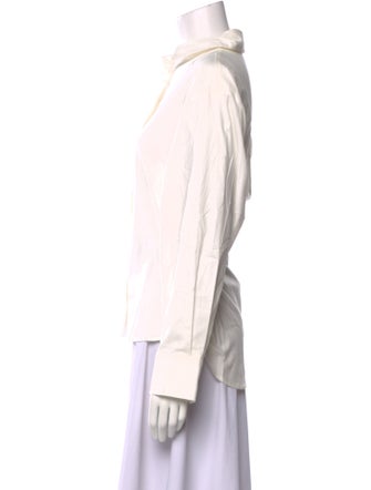 Reformation Long Sleeve Button-Up Top