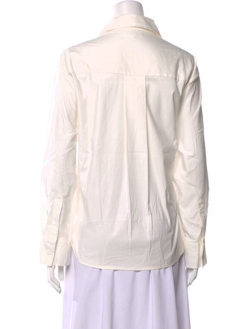 Reformation Long Sleeve Button-Up Top