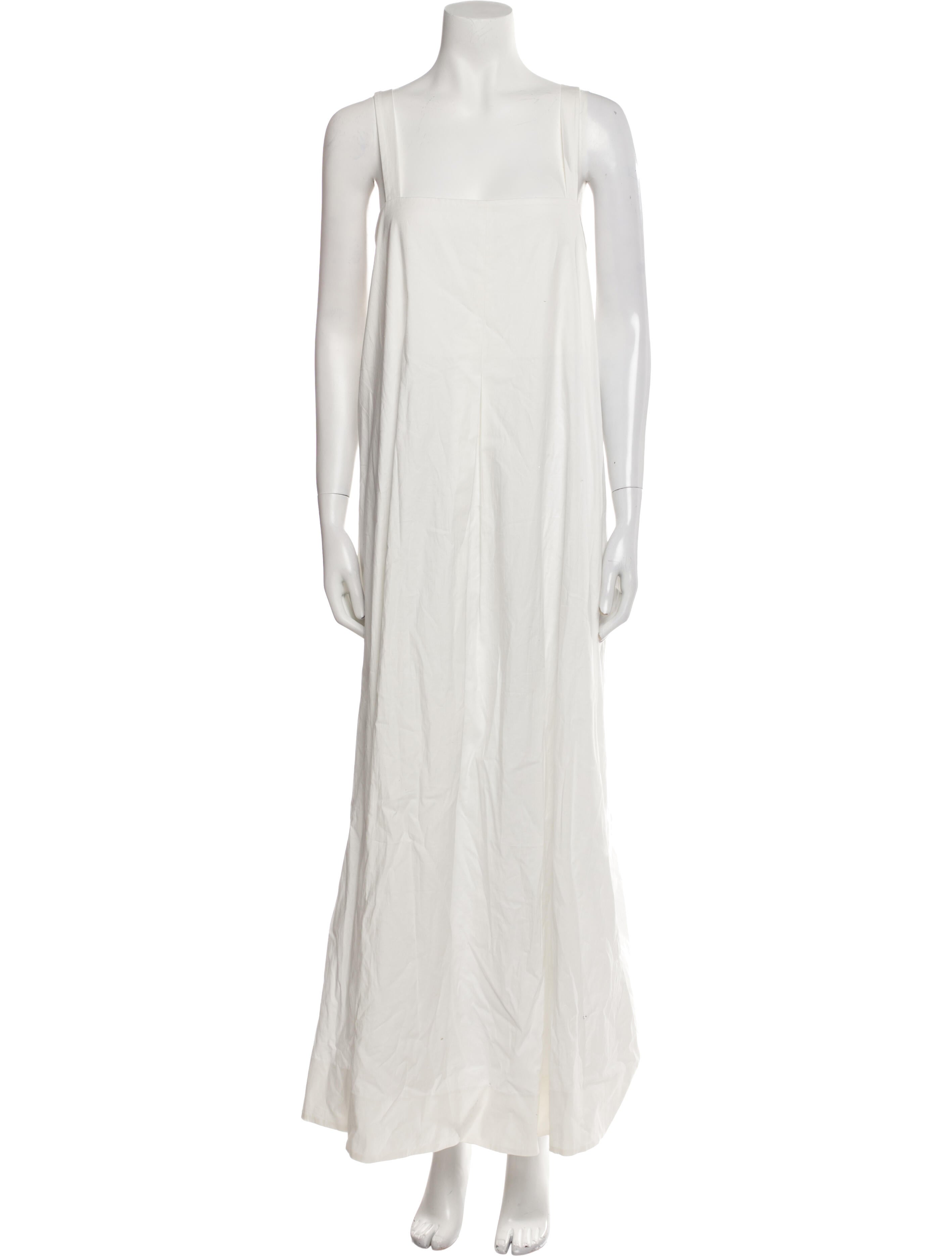 Reformation Square Neckline Long Dress