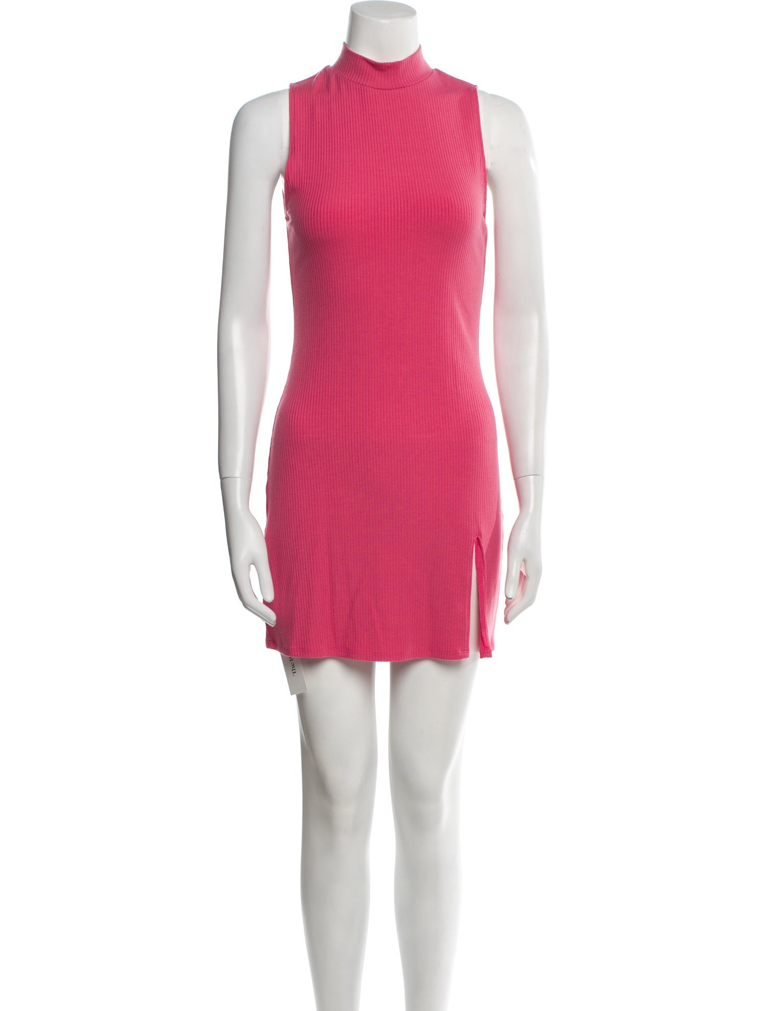 Reformation Mock Neck Mini Dress