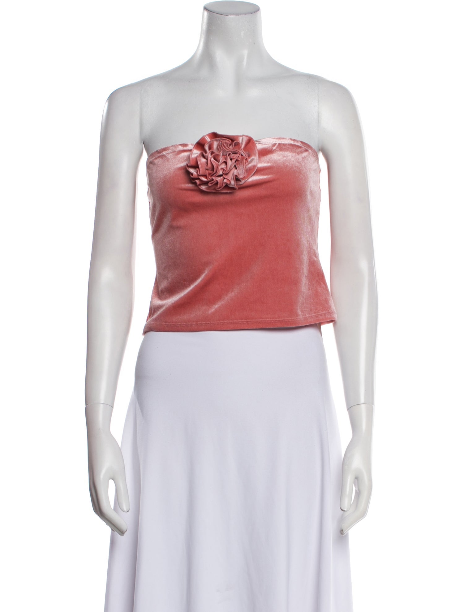 Reformation Strapless Crop Top