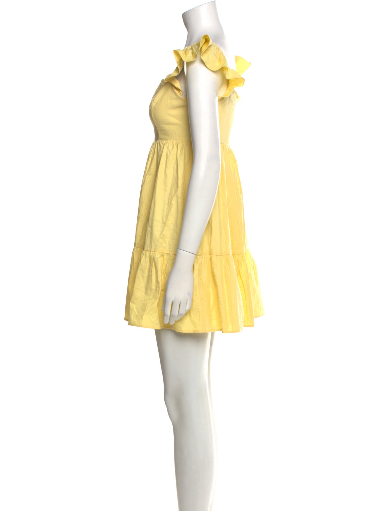 Reformation Square Neckline Mini Dress