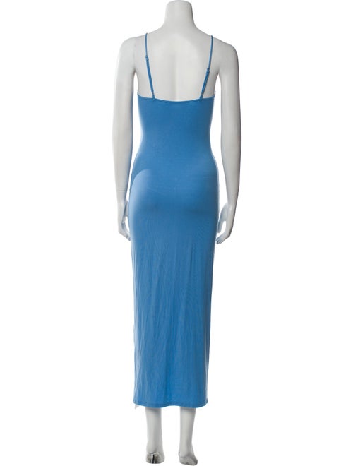 Reformation V-Neck Long Dress