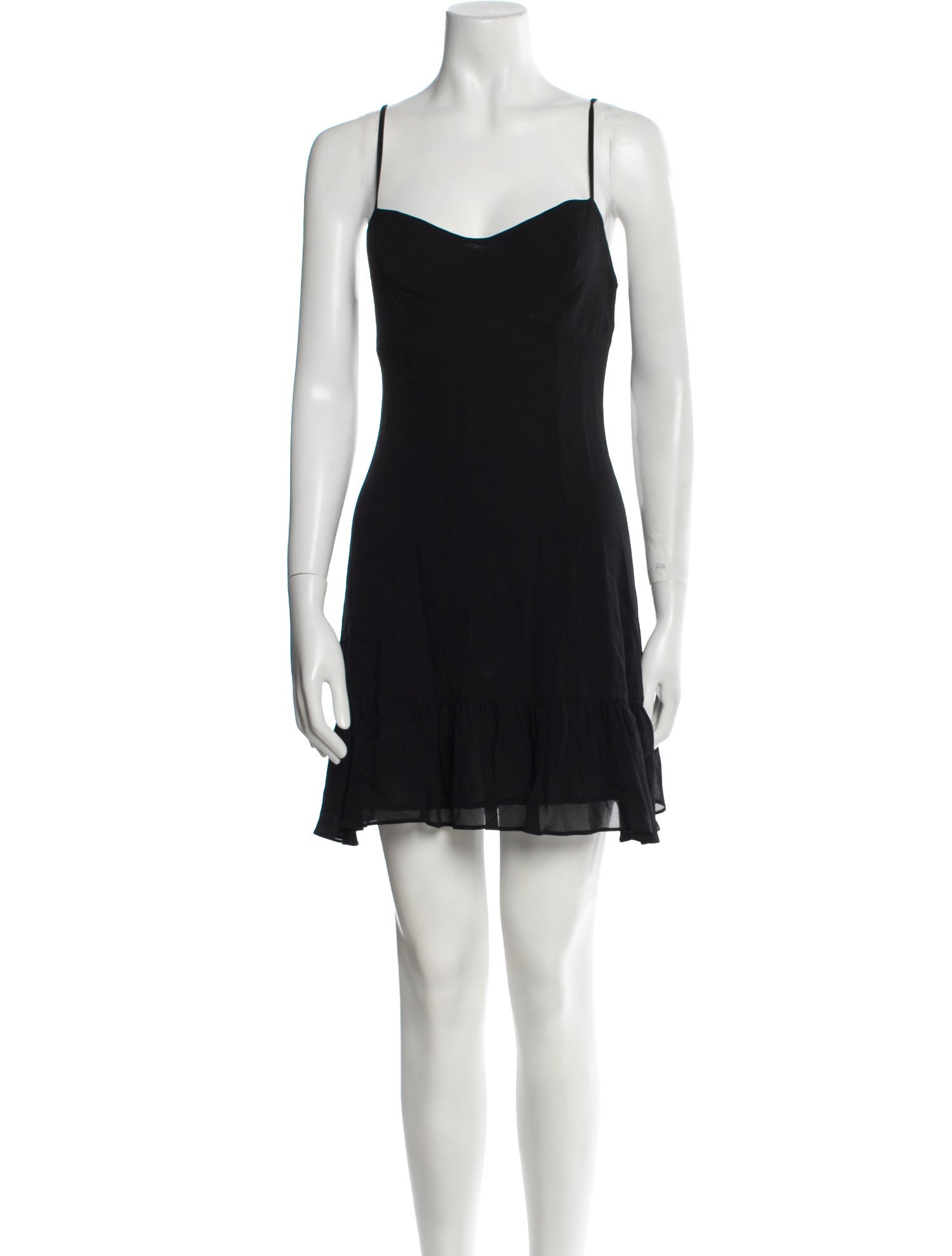 Reformation Square Neckline Mini Dress