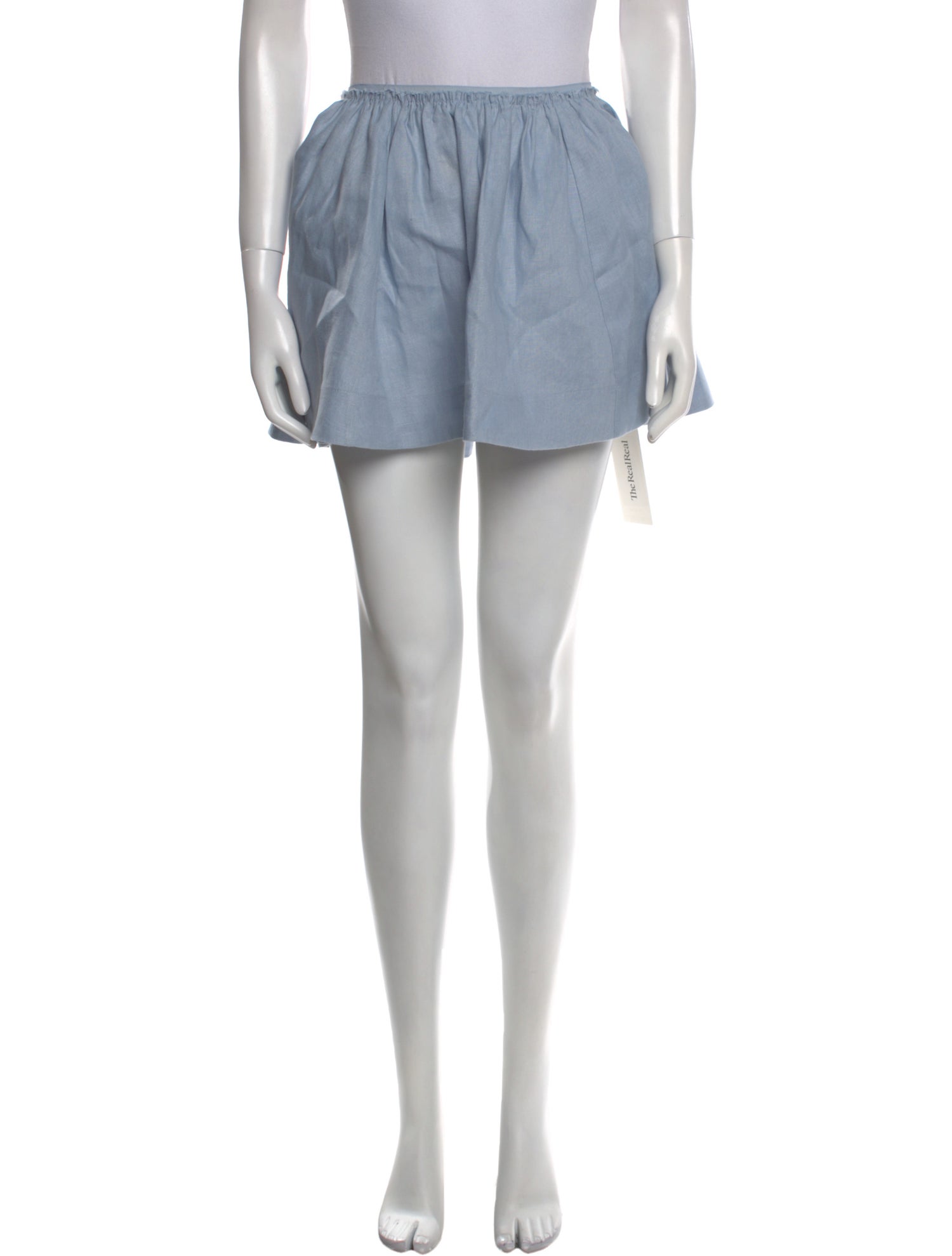 Reformation Linen Mini Skirt