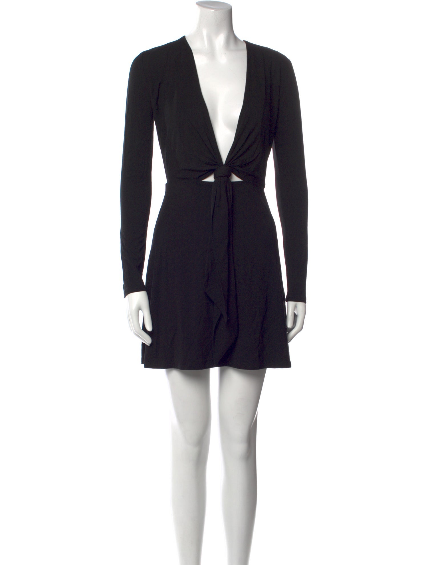 Reformation V-Neck Mini Dress