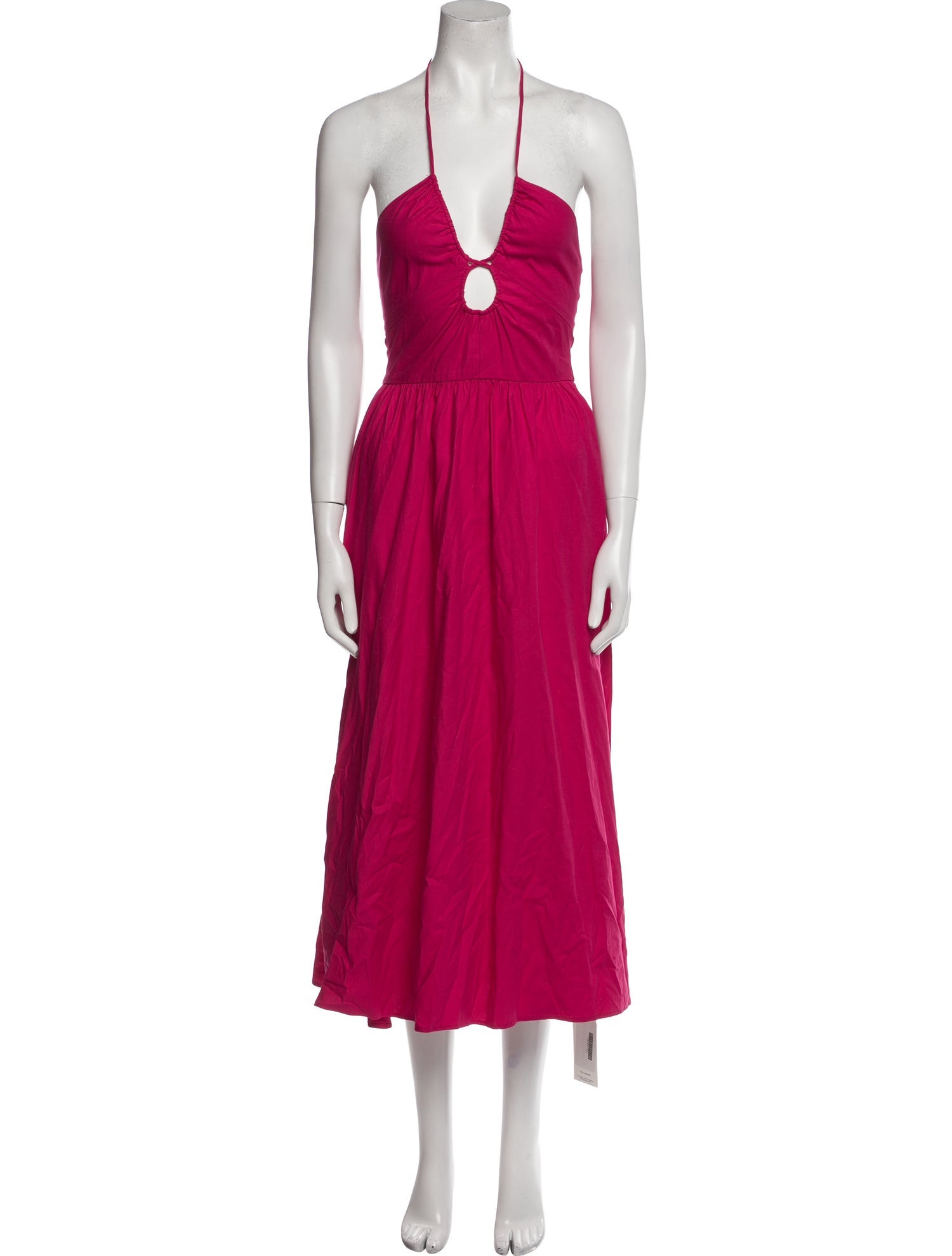 Reformation Halterneck Long Dress