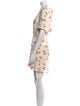 Reformation Floral Print Mini Dress