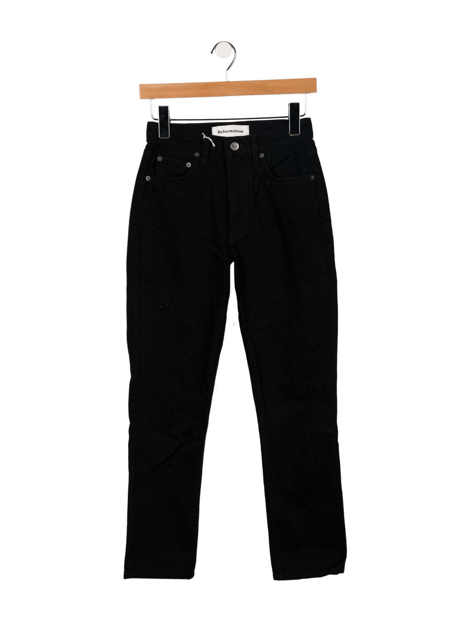 Reformation High-Rise Straight Leg Jeans