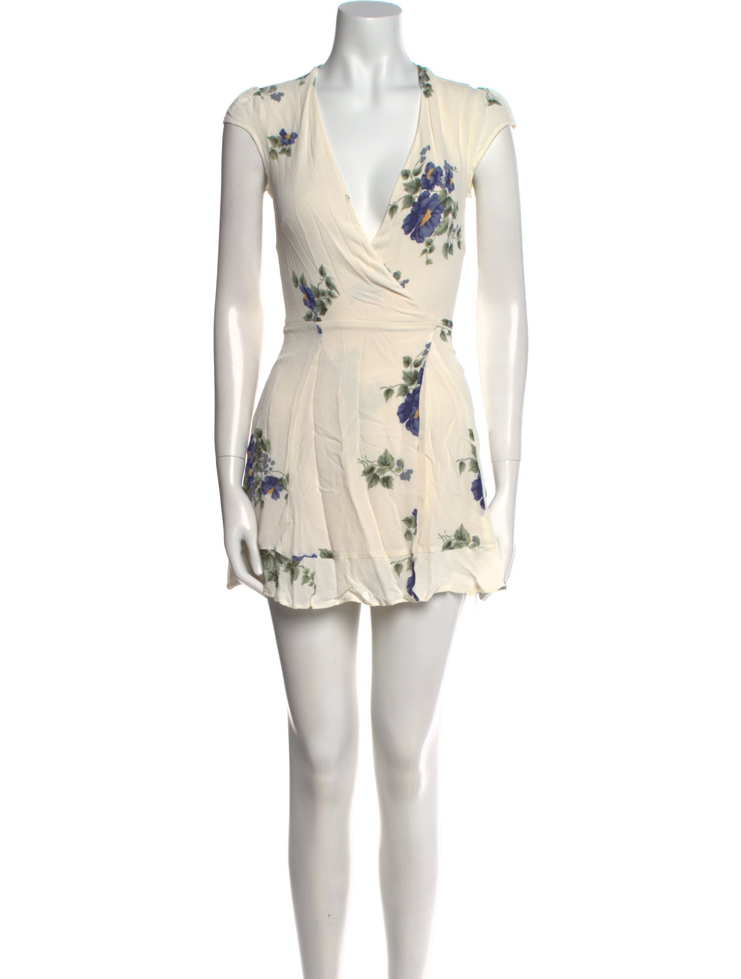 Reformation Printed Mini Dress