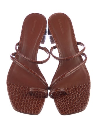 Reformation Leather Slides