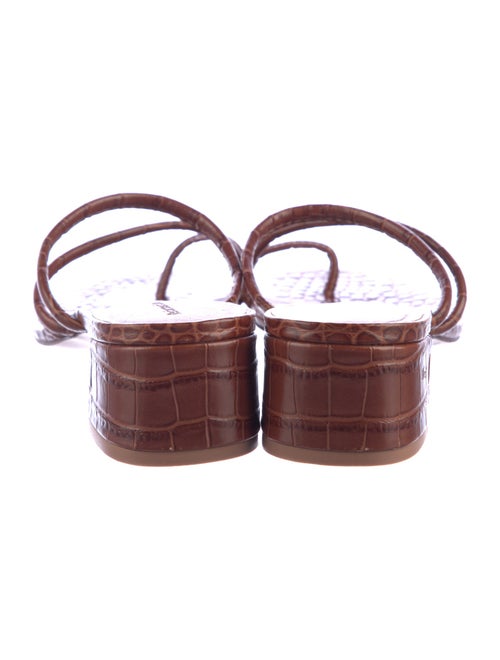 Reformation Leather Slides