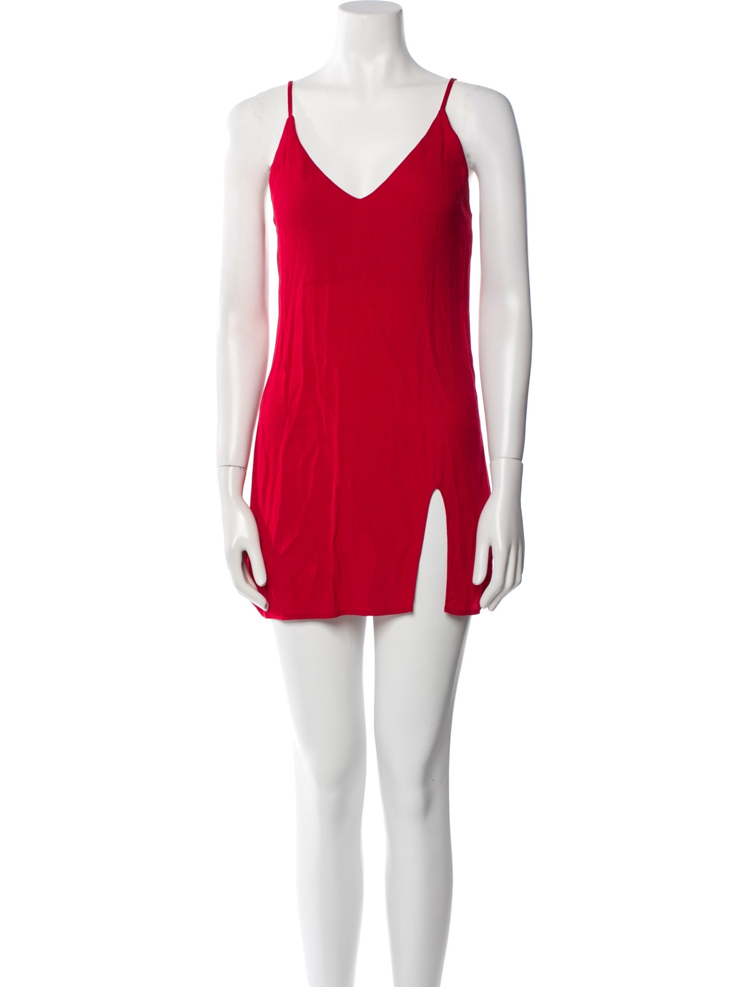 Reformation V-Neck Mini Dress