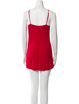 Reformation V-Neck Mini Dress