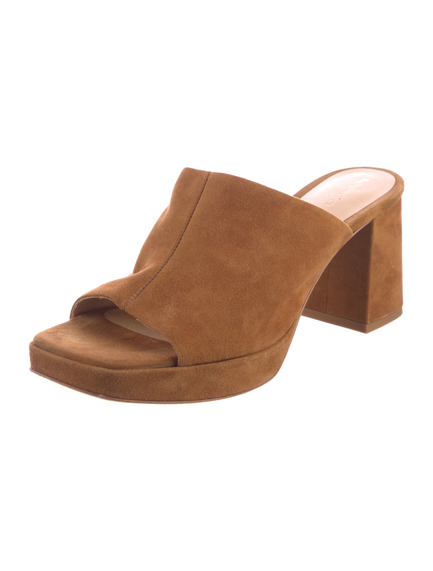 Reformation Suede Slides