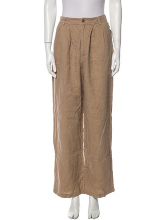 Reformation Linen Wide Leg Pants