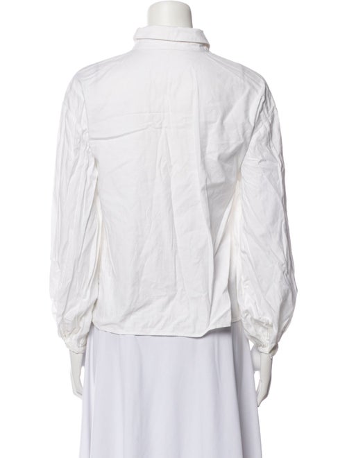 Reformation Long Sleeve Button-Up Top