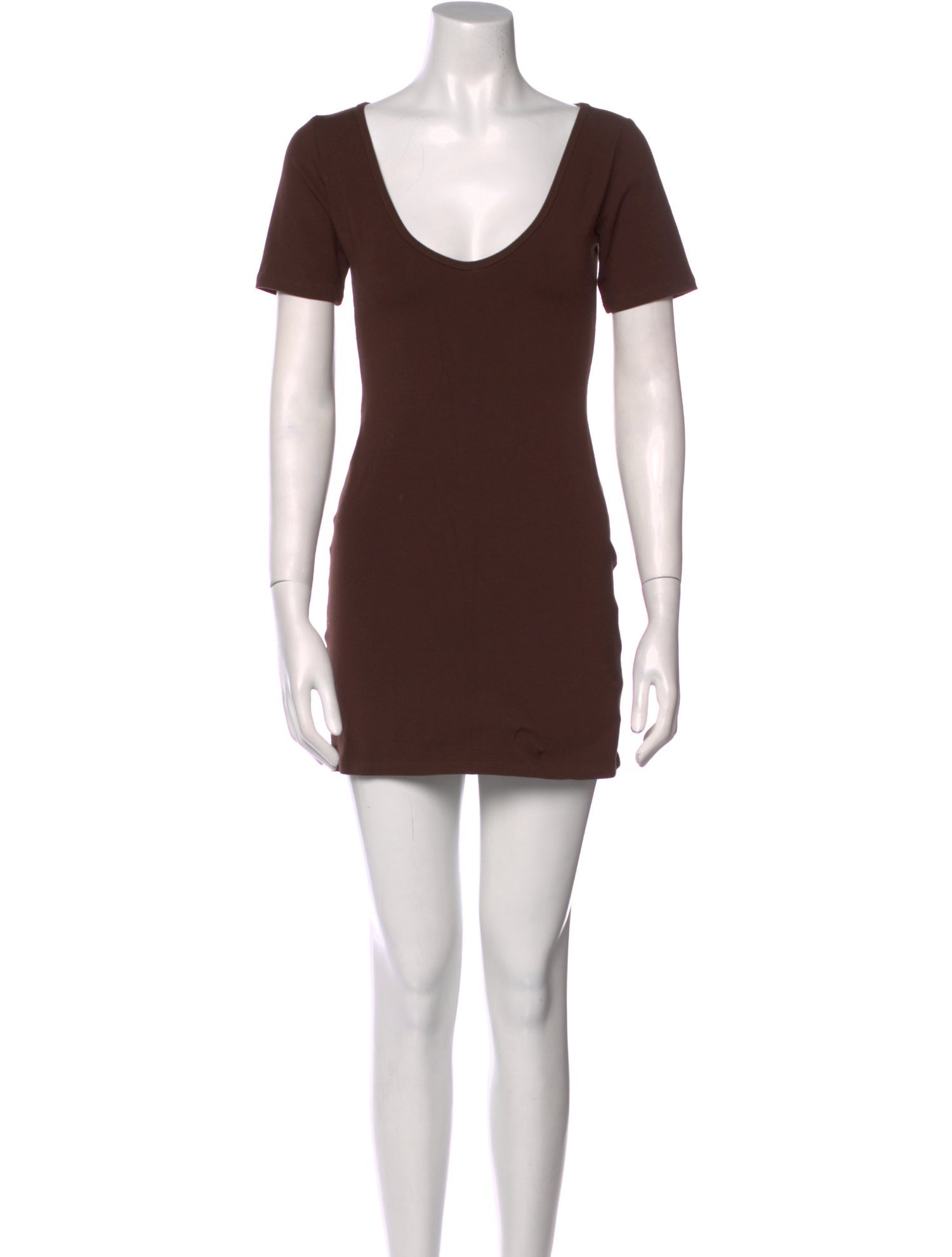 Reformation Scoop Neck Mini Dress