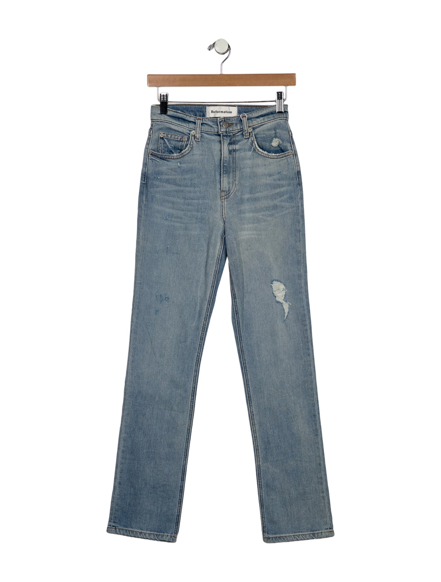 Reformation Mid-Rise Straight Leg Jeans w/ Tags